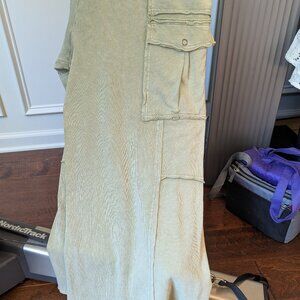 Wide leg casual pants